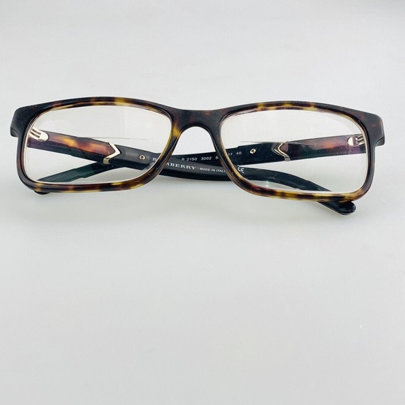 Burberry Eyeglasses Frame Only Tortoise Brown mod. B2150 3002 Italy Rectangle - Picture 10 of 10
